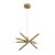 Подвесной светильник Freya Wands FR6130PL-L24B 20W латунь