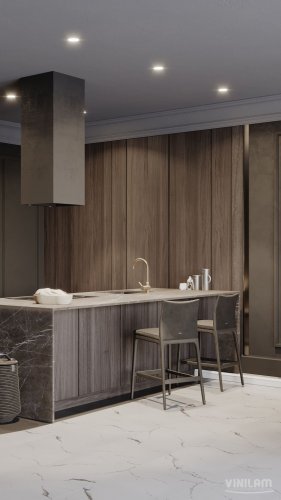 Виниловый ламинат Vinilam Ceramo Stone 83444 Итальянский Мрамор (2,209 м2)
