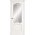 Межкомнатная дверь La Porte серия Classic модель 300.5 ясень бланко со стеклом Аллегро