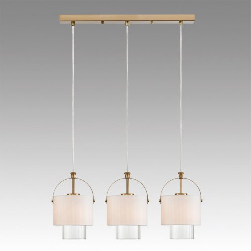Подвес Lumion Jane цвет латунь, белый арт. 6593/3A  3*40W E14