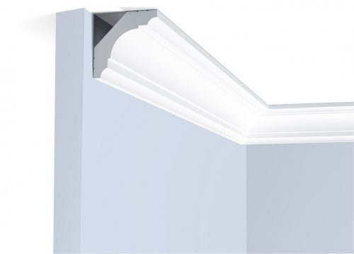 Карниз под покраску Hiwood A53 2000x37.7x37.7