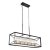 Линейно-подвесной светильник Lussole Carrollton LSP-8740 40W черный