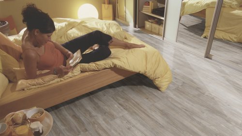 Ламинат Kronotex Aqua Amazone D3662 Дуб Монтело серебряный