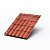 Металлочерепица МП Монтеррей (AGNETA-03-Copper\Copper-0.5) Copper Медный