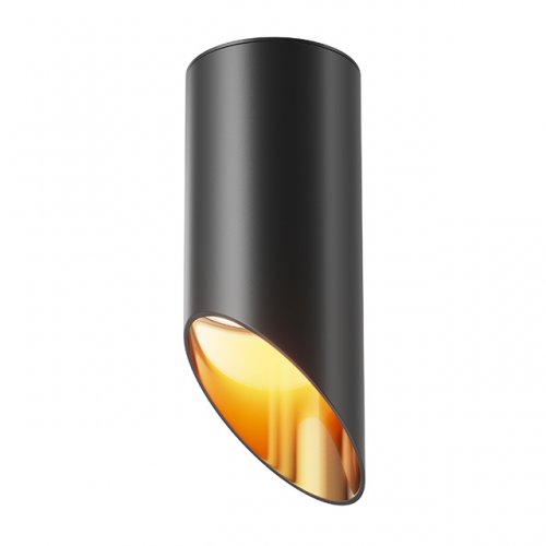 Потолочный светильник Technical Lipari C044CL-01-15GU10-B 12W черный с золотом