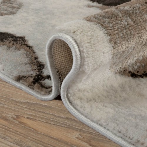 Турецкий ковер Trendy 5637A Cream/Antracite 1,7x1,2 м прямоугольный