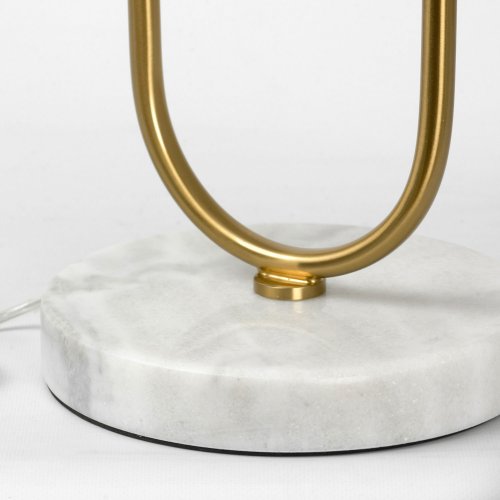 Настольная лампа Lussole Hendry LSP-0664 60W матовое золото