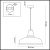 Подвес Odeon Light Bits 3361/1 E27 60 Вт Подвес Odeon Light Bits 3361/1 E27 60 Вт