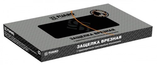 Защелка врезная Fuaro (Фуаро) Plastic P96WC-50 AC медь