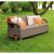 Трехместный диван Keter Corfu Love Seat Max коричневый Трехместный диван Keter Corfu Love Seat Max коричневый