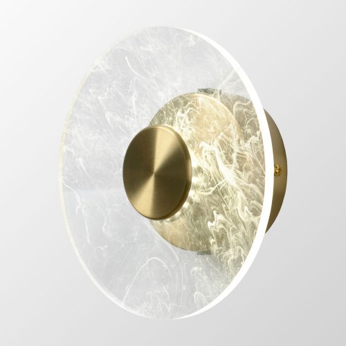 Бра настенное Lussole Duval LSP-7145 3W матовое золото