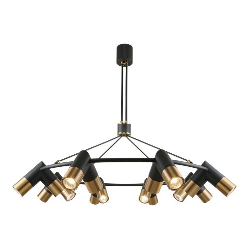 Люстра подвесная Lussole Gilbert LSP-8885 35W черный