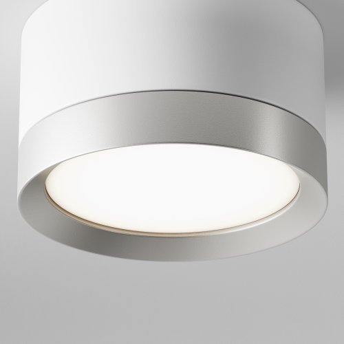 Потолочный светильник Technical Hoop C086CL-GX53-SRD-WS 15W белый с серебром