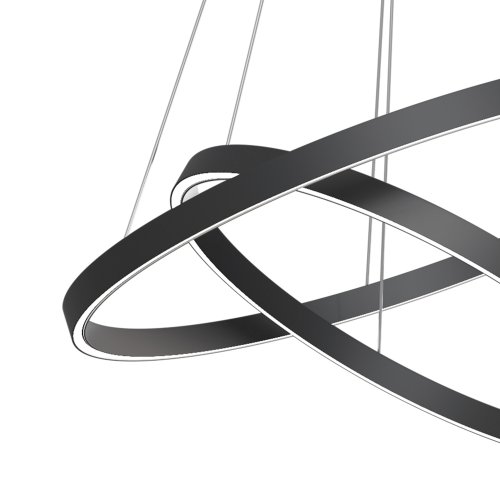 Подвесной светильник Maytoni Rim MOD058PL-L74BK 83W черный