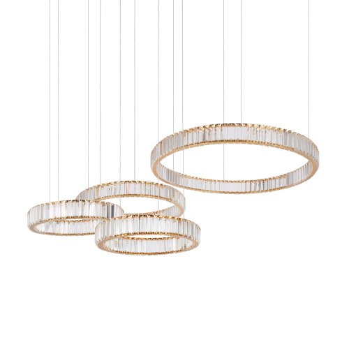 База потолочная Freya Tier FR5257A-L4G латунь 4W LED