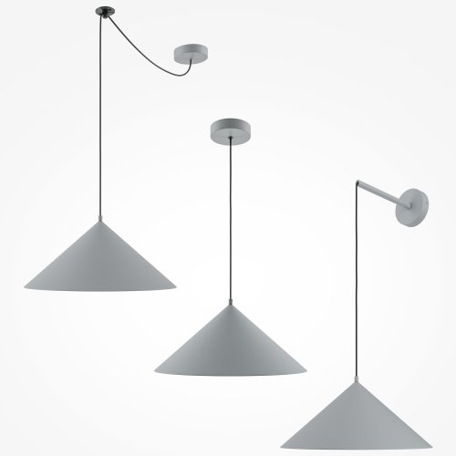 Подвесной светильник Maytoni Basic colors MOD167PL-01GR 40W серый
