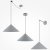 Подвесной светильник Maytoni Basic colors MOD167PL-01GR 40W серый Подвесной светильник Maytoni Basic colors MOD167PL-01GR 40W серый