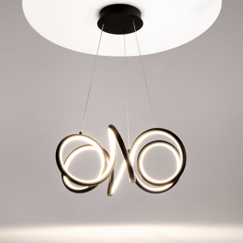 Подвесной светильник Maytoni Curve MOD241PL-L60BK 52W черный