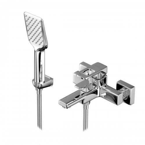 Смеситель Elghansa Mondschein New 2320233 для ванны с душевым комплектом хром