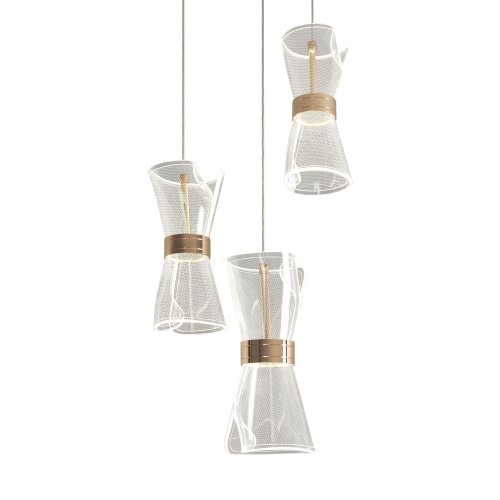 Подвесной светильник Freya Dress FR5438PL-L18G 21,8W золото