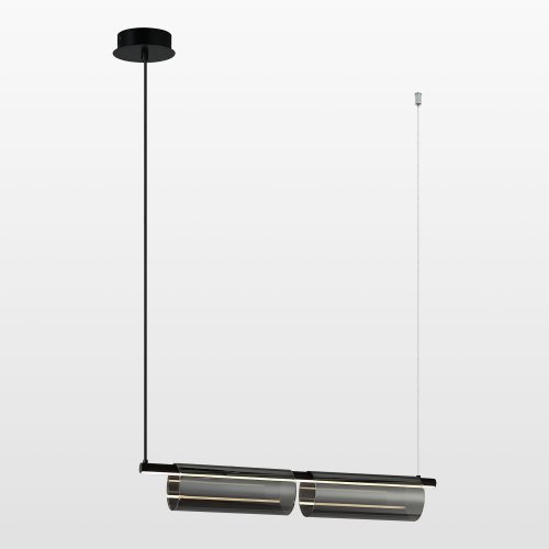 Линейно-подвесной светильник Lussole Carrollton LSP-7200 7W черный