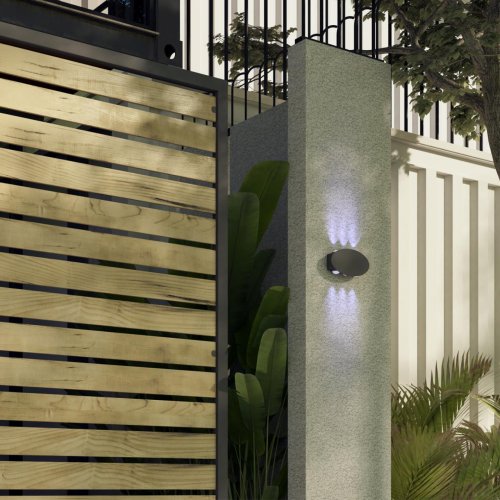 Ландшафтный настенный светильник Novotech Street 358563 6W темно-серый