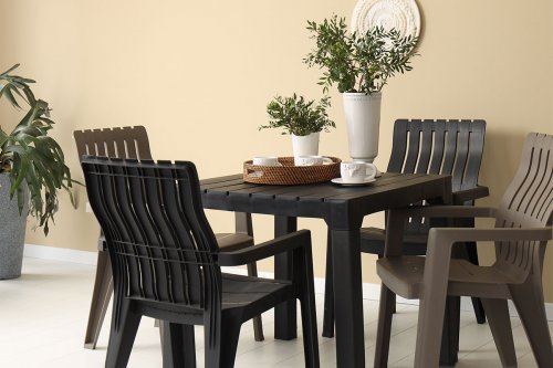 Комплект мебели Rattan Boston Set антрацит