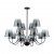 Люстра потолочная Lumion Smoky цвет черный, дымчатый арт. 6570/12C 12*20W G9 Люстра потолочная Lumion Smoky цвет черный, дымчатый арт. 6570/12C 12*20W G9