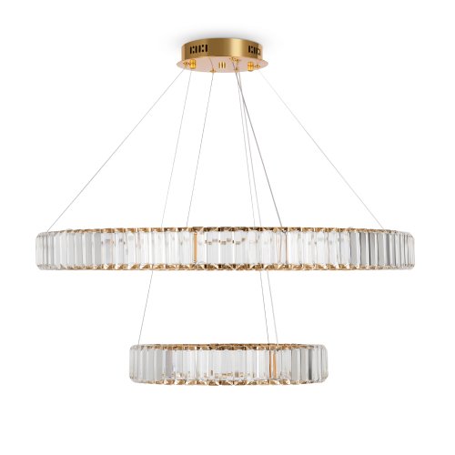 База потолочная Freya Tier FR5257A-L2G2 латунь 2W LED