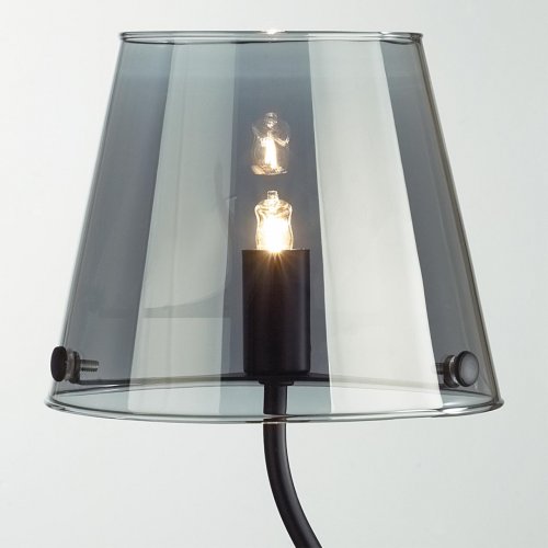 Настольная лампа Lumion Smoky цвет черный, дымчатый арт. 6570/1T  1*20W G9
