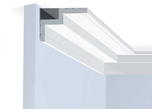 Карниз под покраску Hiwood A101 2000x102x62