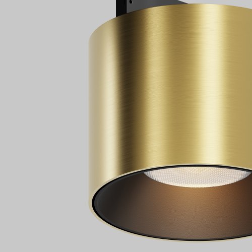 Трековый светильник Technical TR188-1-5W2.7K-M-BBS Alfa S черный и латунь 5W LED 2700K 36°