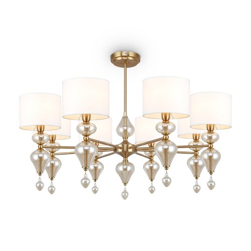 Потолочный светильник Freya Raise FR5369CL-08BS 40W латунь