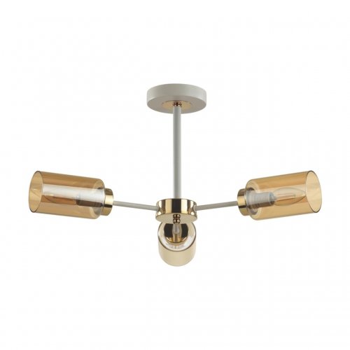 Люстра потолочная Lumion Dallin 5639/3C 3*40W белый, золотой