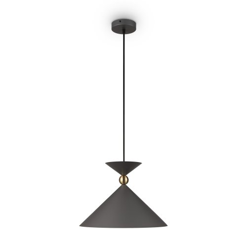 Подвесной светильник Freya Moth FR5392PL-01GR1 60W серый
