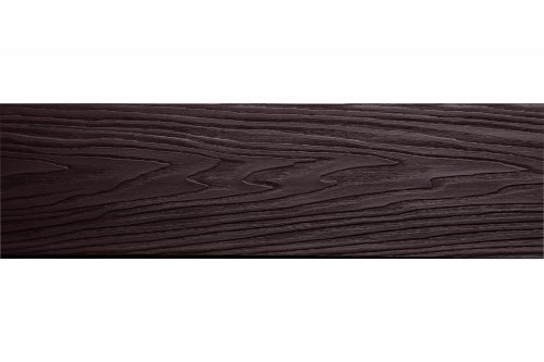 Террасная доска T-DECKS Premium 3D Optima Classic+Solo, без обработки, 4000х150х25мм, цвет венге