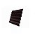 Профнастил Grandline HC35R Rooftop бархат RAL 8017 коричневый