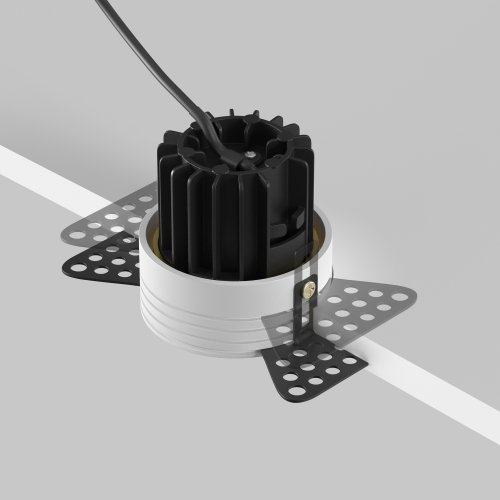 Встраиваемый светильник Technical Round DL058-7W3K-TRS-BS 7W латунь