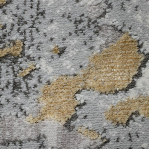 Турецкий ковер Almira E1621 Grey/Gold 1,7x1,2 м прямоугольный