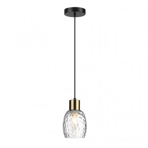 Подвес Lumion Ice цвет черный, золотой, прозрачный арт. 6562/1A  1*40W E27