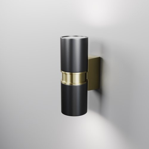 Настенный светильник (бра) Outdoor Bowery O582WL-02B 50W черный