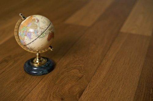 Паркетная доска Amber Wood (Амбервуд) Классика Дуб Бесцветный браш масло