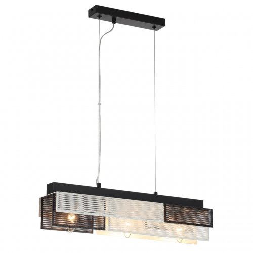Светильник подвесной Lumion Dana цвет черный, белый арт. 8004/3A  3*40W E14