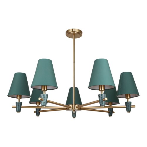 Люстра потолочная Lussole Badger LSP-8887 40W бронзовый