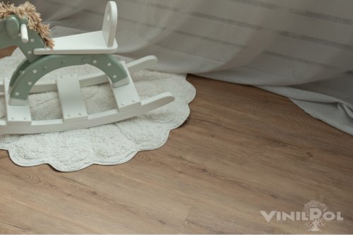Виниловый ламинат Vinilam SPC VinilPol 7888-EIR Дуб Бари