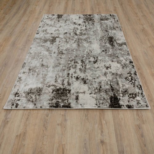 Турецкий ковер Trendy 5466A Grey/Antracite 1,5x0,8 м прямоугольный