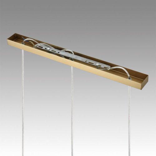 Подвес Lumion Jane цвет латунь, серый арт. 6592/3A  3*40W E14