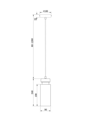 Подвесной светильник Freya Come FR8011PL-01GB
