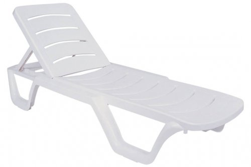 Шезлонг-лежак пластиковый Bahama