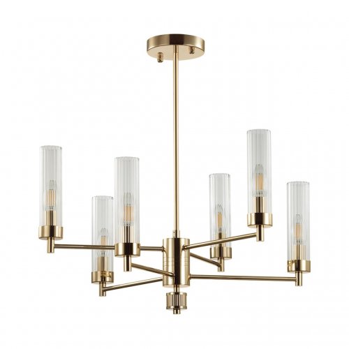 Люстра потолочная Lumion Kamilla 5274/6C 6*40W золотой